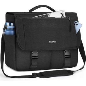 Messenger Bag for Men 15.6 Inch Water Resistant Laptop Bag Casual Satchel Bags